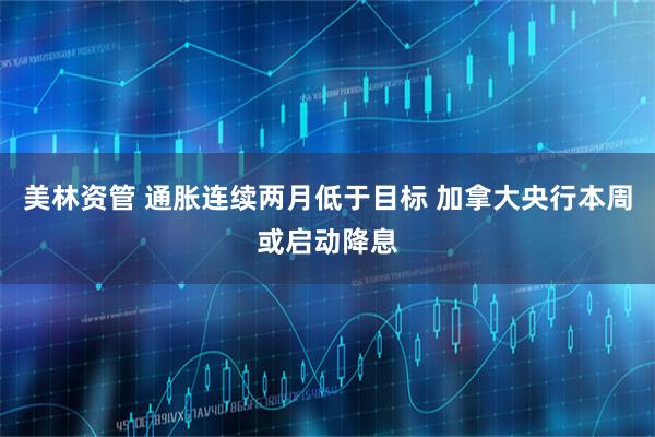 美林资管 通胀连续两月低于目标 加拿大央行本周或启动降息