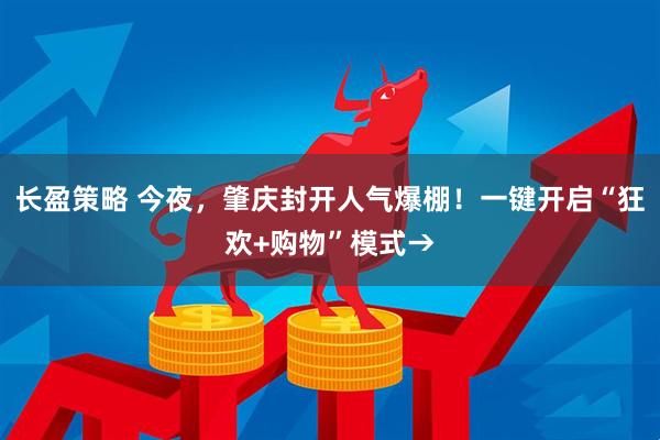 长盈策略 今夜，肇庆封开人气爆棚！一键开启“狂欢+购物”模式→
