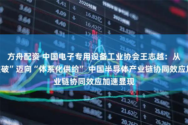 方舟配资 中国电子专用设备工业协会王志越：从“单点突破”迈向“体系化供给” 中国半导体产业链协同效应加速显现